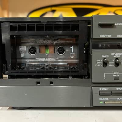 Mitsubishi M-T5200 Stereo Double Cassette Deck Dual Tape Player TESTED READ image 20