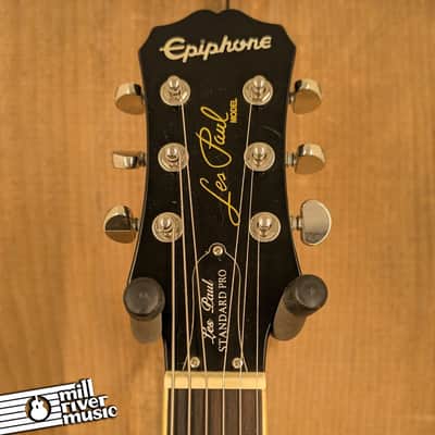 Epiphone Les Paul Standard Pro, Translucent Blue - Used image 3