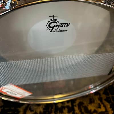 Gretsch GAS42514-GB Gergo Borlai Signature 4.25x14" Brass Snare Drum - Brass image 5