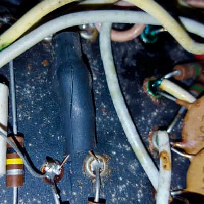 Vintage 1972 Fender Super Six (Twin) Reverb Amp Head With Original Footswitch and Mojotone Head image 20