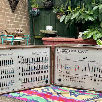 Electronic Music Laboratories ElectroComp EML-400/401 + EML 300 Controller  - Silver image 10