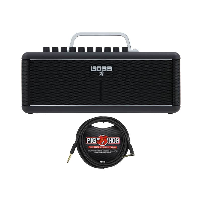Boss Katana-Air 20/30-Watt Wireless Battery Powered Guitar Amplifier Bundle image 1