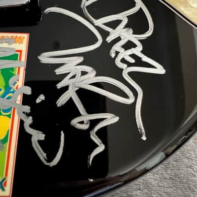 Ernie Ball Music Man Silhouette Special – Multi-Signed Hard Rock Cafe 25 Years of Rock Charity Guitar w/ Hard Case image 10