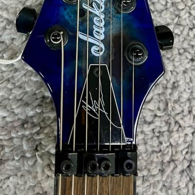 Jackson Pro Series Signature Chris Broderick Soloist 7P, Transparent Blue image 5
