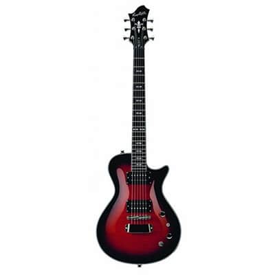 Hagstrom Ultra Swede - Burgundy Burst image 2