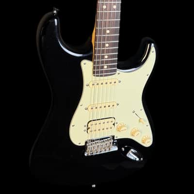 Fender American Deluxe Strat Plus HSS in Mystic Black w/ Hardcase image 3