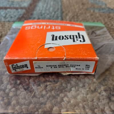 Vintage 1960's Gibson String Box w/ Packets! Original Case Candy! image 2