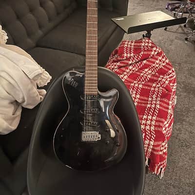 Godin Solidac - Black / Chrome - Electric / Acoustic Dual Voiced