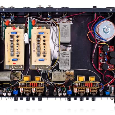 Spectra Sonics 502 Stereo Mic Preamp EQ Microphone Pre Vintage Spectrasonics 101 Historic image 6