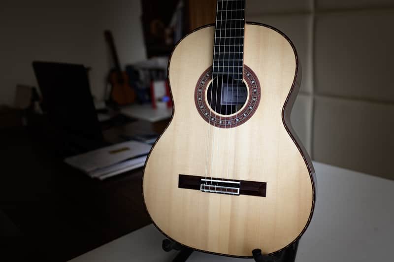Saers M700 Double Top classical guitar 2025 French Polish image 1