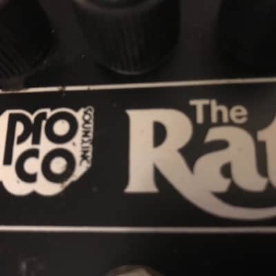1981 ProCo RAT Distortion Pedal, Big Box, Tone Knob, Holy Grail image 8