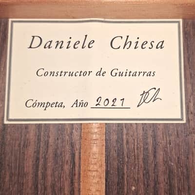 Daniele Chiesa 2021 Classical Guitar - Modern Granada tradition with exceptional depth of sound and expressiveness - check Video! image 21