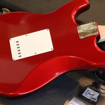 2008 Fender Custom Shop 1966 Stratocaster NOS Electric Guitar Candy Apple Red + COA OHSC image 17