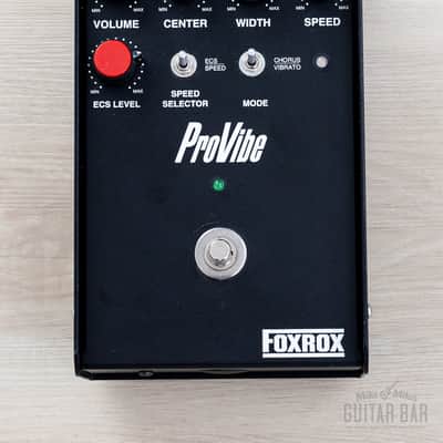 FoxRox Electronics ProVibe Uni-Vibe Chorus & Vibrato Guitar Effects Pedal w/ Power Supply image 1