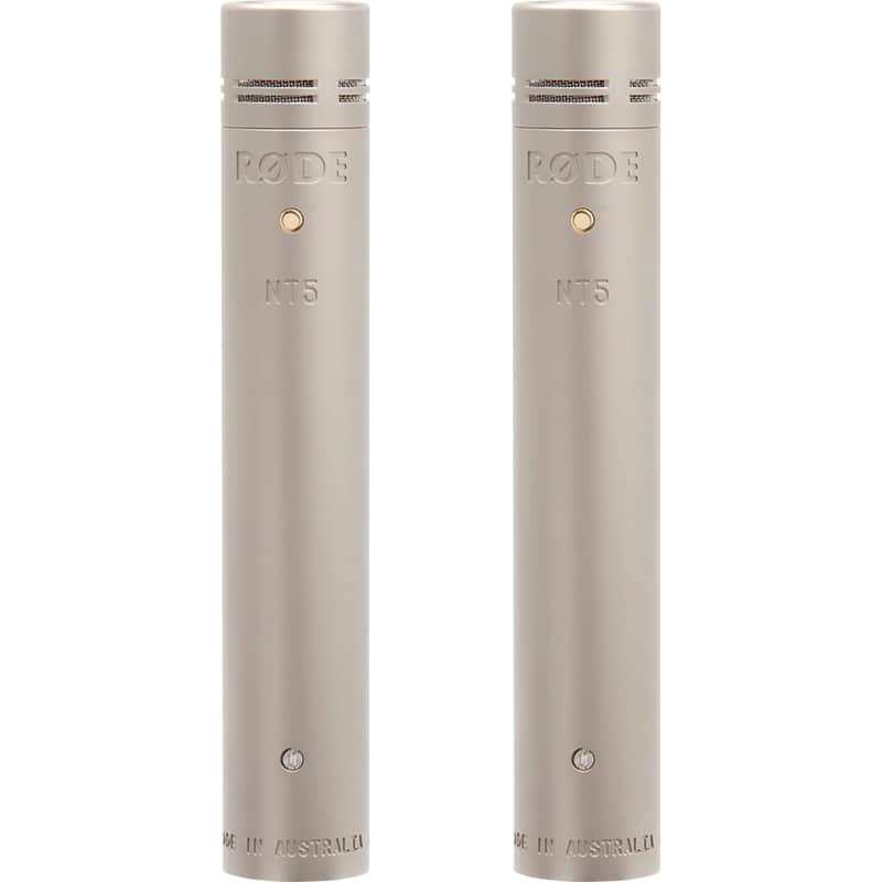 RODE NT5 Small Diaphragm Cardioid Condenser Microphone Stereo Pair