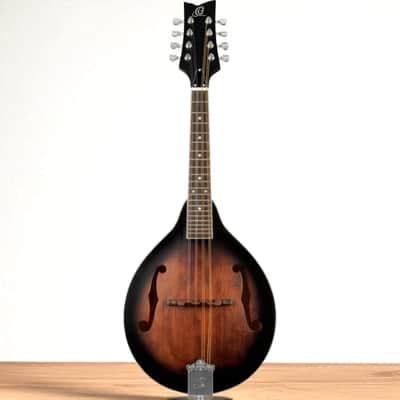 Ortega RMA30-WB-L Left-Handed A-Style Mandolin – Walnut Burst, Solid Spruce Top, Mahogany Back & Sides image 6
