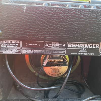 Behringer AC108 Vintager 2000's - Black image 8