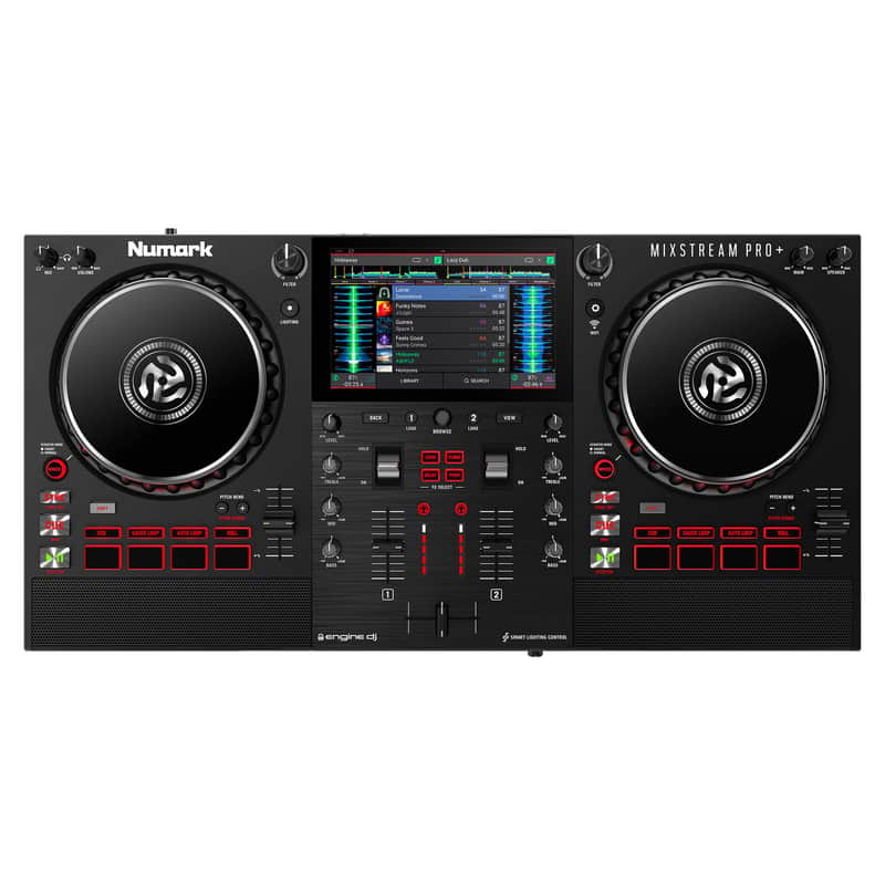 Numark Mixstream Pro+ 2-Channel Standalone Streaming DJ Console image 1