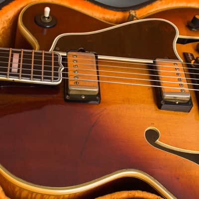 Gibson L-5CES Arch Top Hollow Body Electric Guitar (1969), ser. #534498, original black tolex hard shell case. image 14