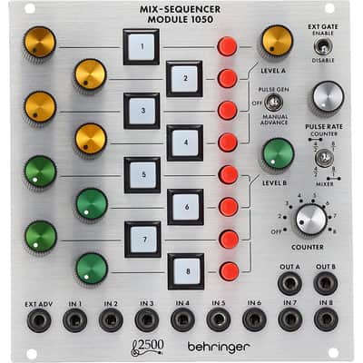 Behringer Legendary 2500 Series 1050 8-Channel Mixer/Sequencer Module for Eurorack image 4