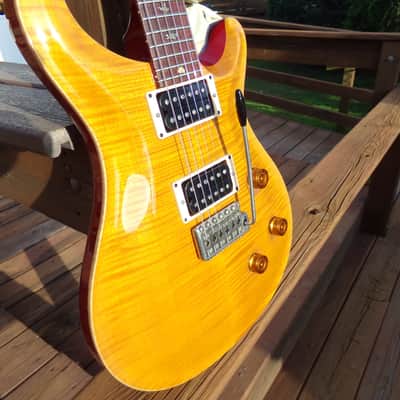 1996 PRS Custom 24 - Santana Yellow, '10' Top, excellent condition image 17