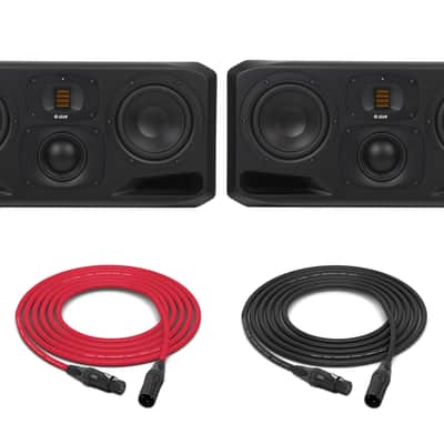 Adam Professional Audio S3H | Active Three-Way 2x7" Midfield Studio Monitor (Horizontal, Pair) image 1