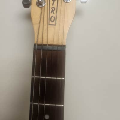 Danelectro Hodad Blue Sparkle Electric Guitar MIK Korea image 4