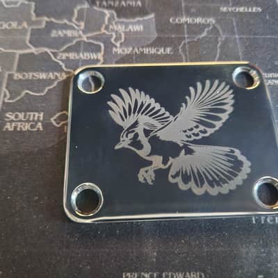 Full Quiver Creations Custom Neck Plate for Bolt on Guitar Necks 2025 - Multiple image 1
