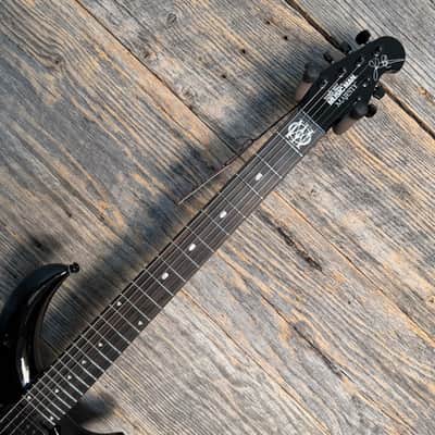 Ernie Ball Music Man Majesty Electric Guitar - Dark Side w/Ebony FB image 4