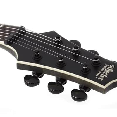 Schecter C-1 SLS Evil Twin Satin Black image 14