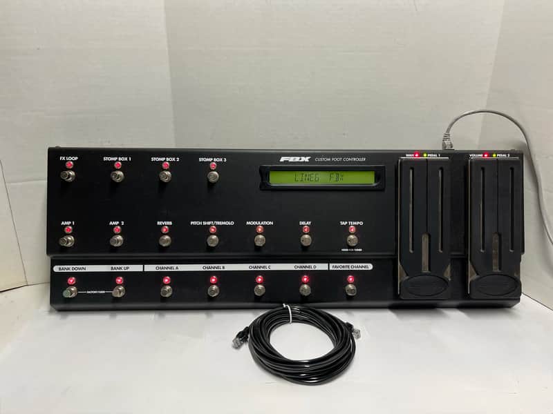 LINE 6 FBX FBV LONG BOARD CUSTOM FOOT CONTROLLER POD X3 HD VETTA SPIDER BASS GUITAR PEDAL FBX PRO II III Longboard Floorboard image 1