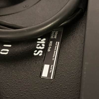 Meyer Sound M3D-SUB Active Directional Cardioid Subwoofer CG01YEL *ASK FOR SHIPPING* image 5