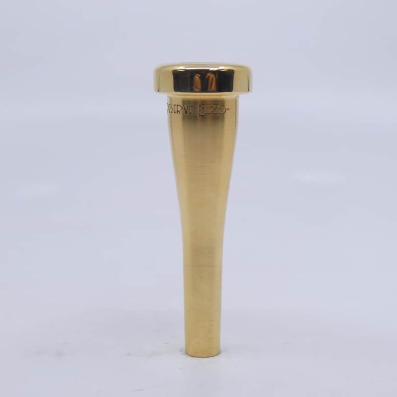 ACB Custom Reserve L1.25+ Trumpet Mouthpiece - Gold image 1