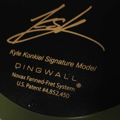 Dingwall Combustion 3-5 KK3 Kyle Konkiel Signature - Matte Army Green image 7