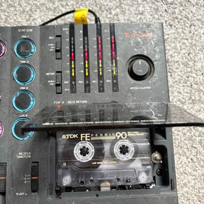 TASCAM Porta 07 Ministudio 4-Track Cassette Recorder 1990s - Black (dual speed modded) image 4
