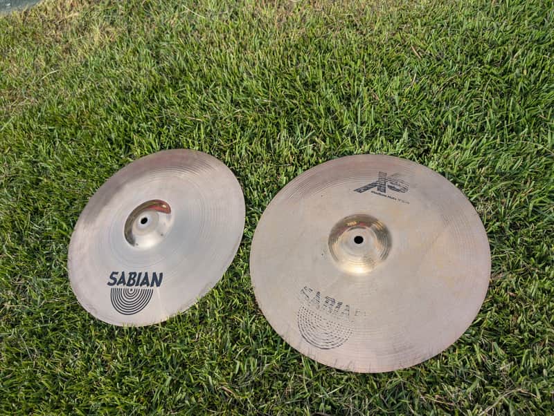 Sabian 14" XS20 Medium Hi-Hat Cymbals (Pair) 2003 - 2015 - Brilliant image 1