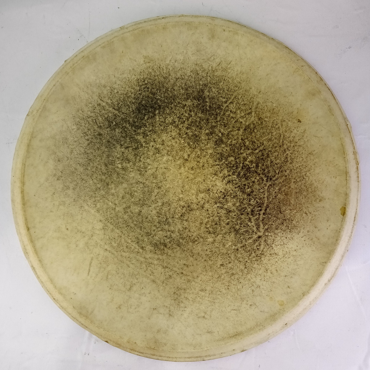 Slingerland 14" Batter Calf Skin Snare/Floor Tom Drum Head Vintage Marching 40s — main photograph