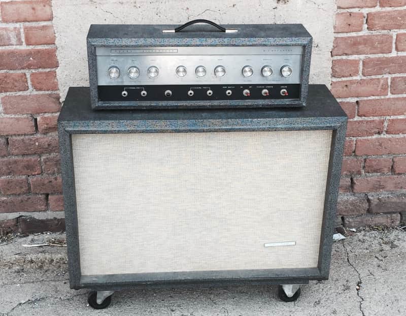 Silvertone Model 1485 120-Watt 6x10 Piggyback image 1