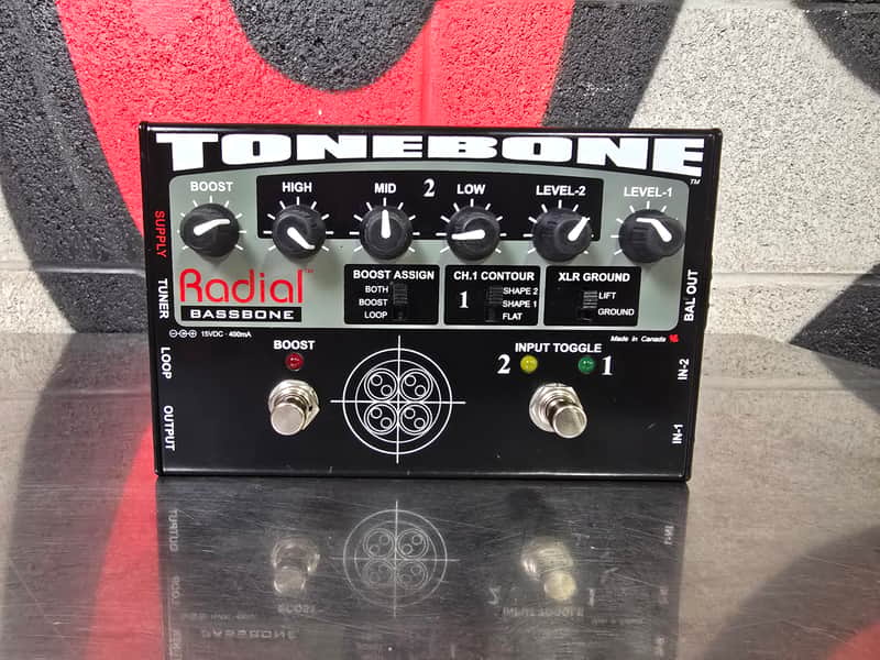 Radial Tonebone Bassbone V1 2010s - Black image 1