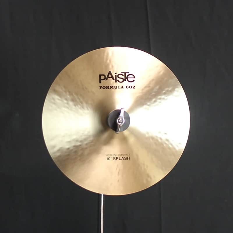 Paiste 10" Formula 602 Modern Essentials Splash - 304g (video demo) image 1