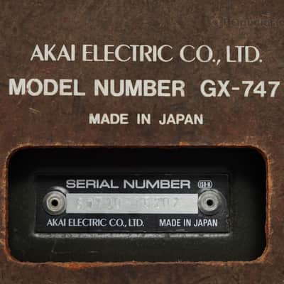 AKAI GX747 Vintage Reel to Reel – Restored – 1-Year Warranty image 10