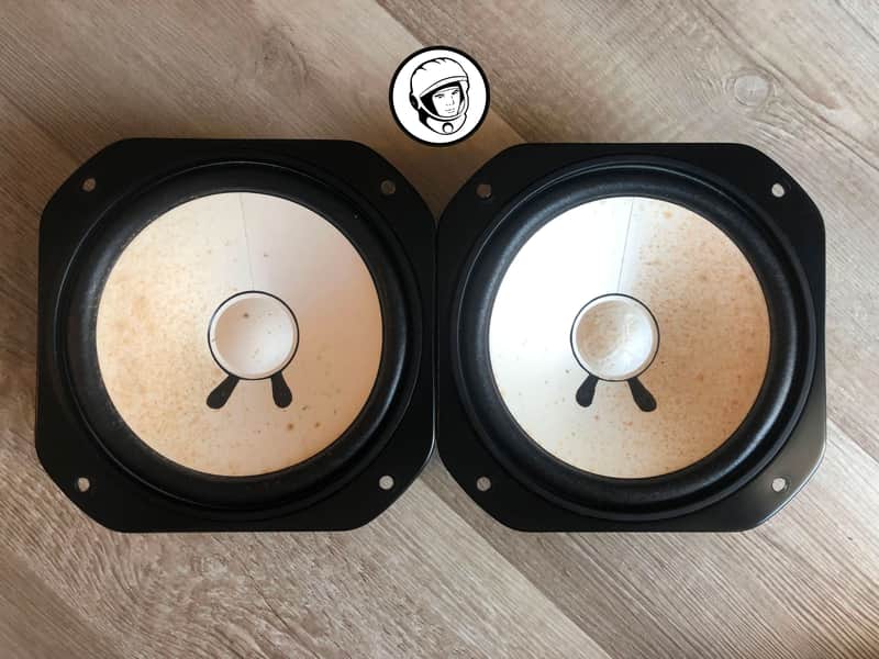 Matched Pair of JA-1801A Woofers for NS-10M Studio Monitors (Blem) image 1