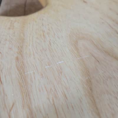 Unbranded Telecaster Style One-Piece Ash Body Brush Finished image 10