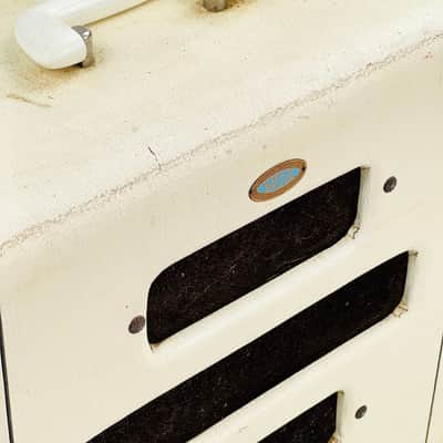 Oahu Valco Chicago 51 1x10" Combo Amplifier 1950s - White image 5