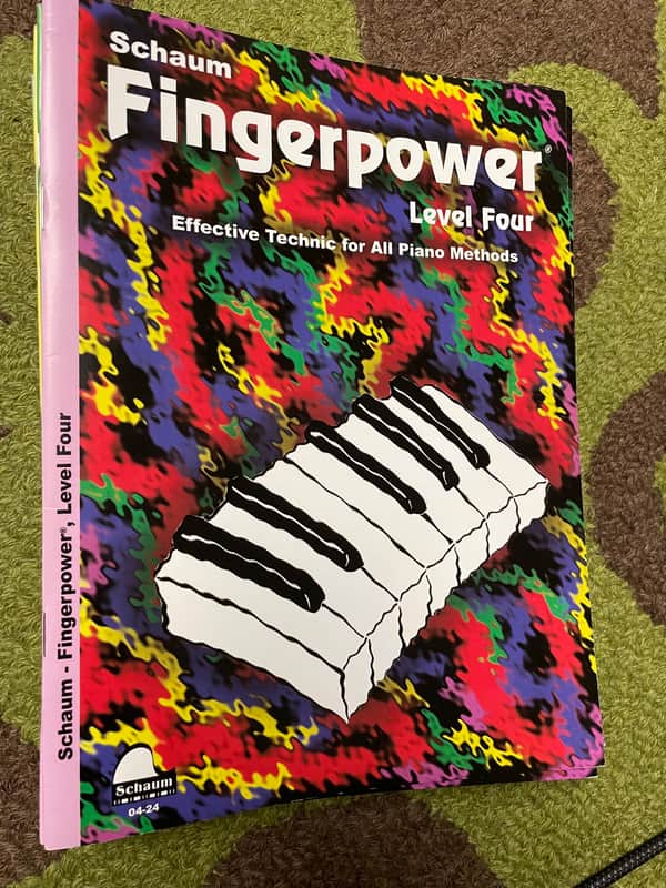 Schaum Publications Fingerpower: Effective Technic for All Piano Methods - Level Four image 1