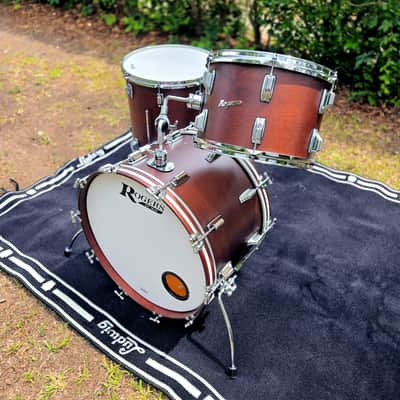 Rogers Cleveland 3-Piece Shell Pack in Satin Dark Mahogany, 22/13/16 image 3