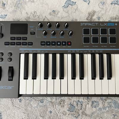 Nektar Impact LX25+ USB MIDI Controller Keyboard image 1