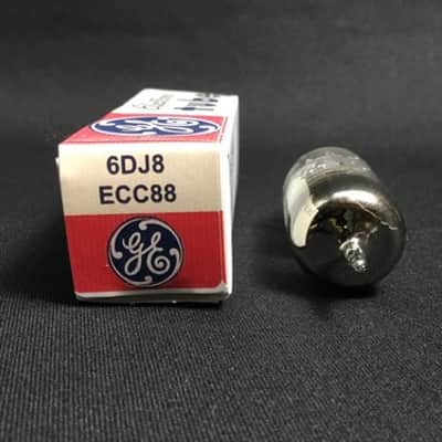 GE 6DJ8/ECC88 Disc Getter AUDIO Amplifier VACUUM TUBE USA Tested 7.7147-D image 4
