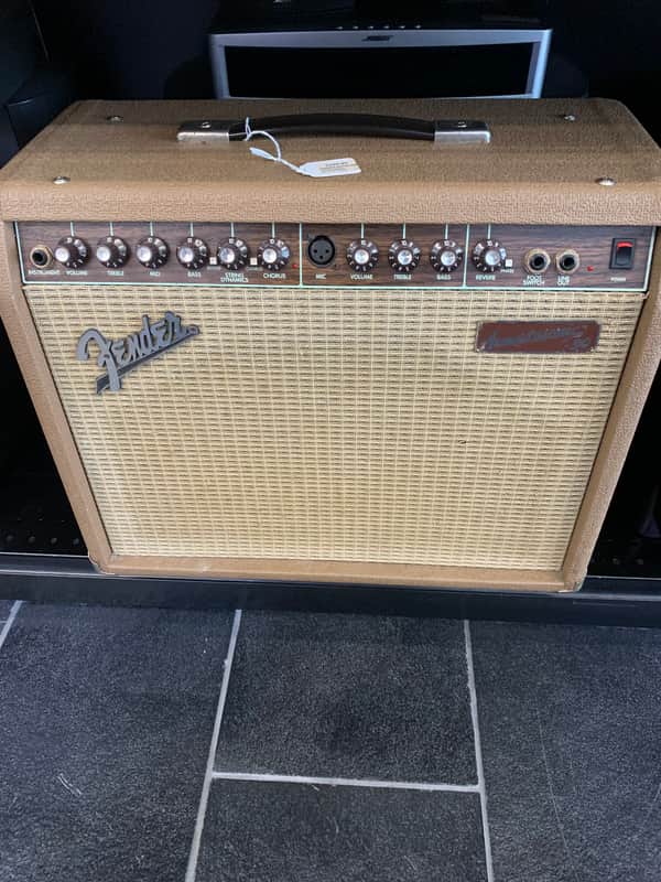 Fender Acoustasonic 30 2-Channel 30-Watt 1x8" Acoustic Guitar Amp 2000 - 2003 - Brown image 1