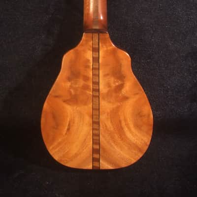 Handmade Sopranissimo/ Pocket Ukulele, Solid Spruce & Acacia, MOP Inlay, Bruce Wei UN11-2004 image 6